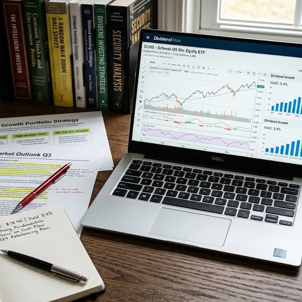 전쟁에도 오르는 SCHD ETF 수익률 분석과 배당 투자 방법