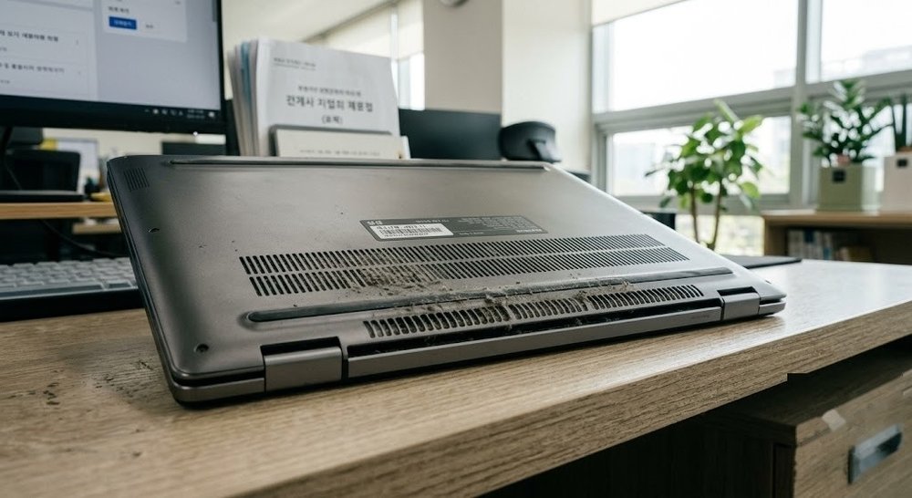 노트북 타는 냄새 원인과 조치