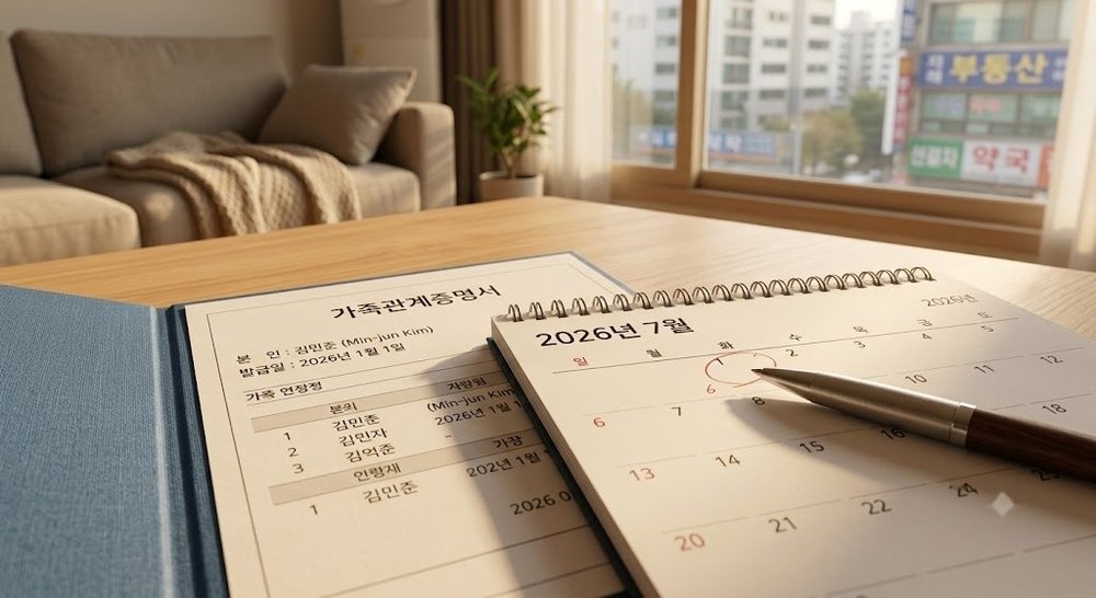 보험 상령일 달력 표시와 계산